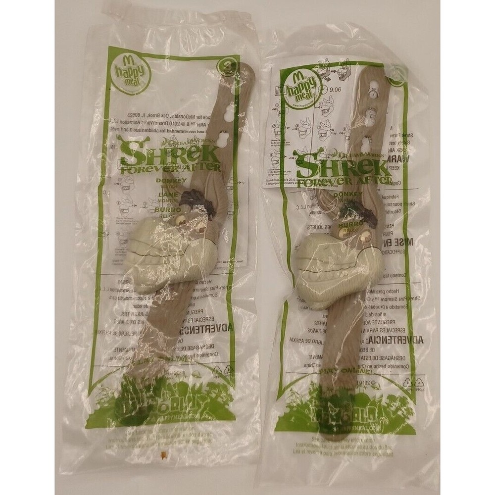 2-2010 Shrek Forever After McDonalds Toy Watch - Donkey #3